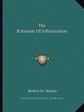 portada the rationale of inflammation (en Inglés)