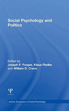 portada Social Psychology and Politics (Sydney Symposium of Social Psychology) (en Inglés)