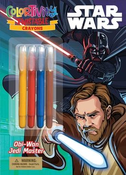 portada Star Wars: Obi-WAN Jedi Master: With Twist-Up Crayons (en Inglés)