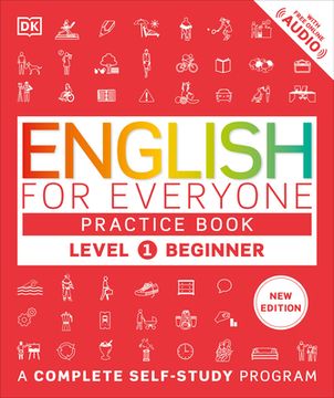 portada English for Everyone Practice Book Level 1 Beginner: A Complete Self-Study Program (en Inglés)