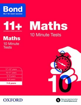 portada Bond 11+: Maths: 10 Minute Tests