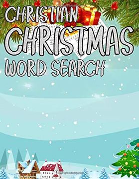 portada Christian Christmas Word Search: Exercise Your Brain and Fill Your Heart With Christmas Spirit 