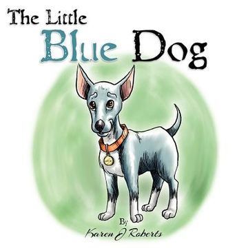 portada the little blue dog (in English)