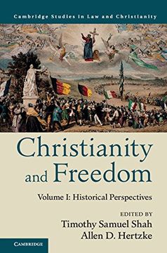 portada Christianity and Freedom: Volume 1, Historical Perspectives (Law and Christianity)