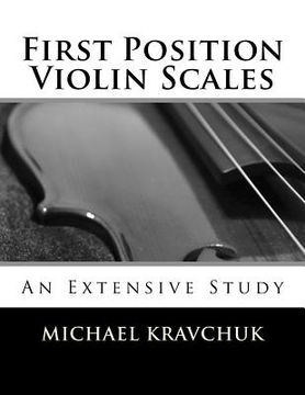 portada First Position Violin Scales: An In-Depth Study (en Inglés)