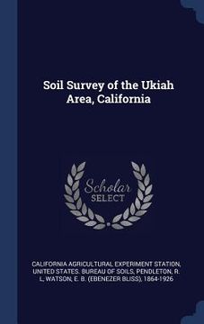 portada Soil Survey of the Ukiah Area, California (en Inglés)