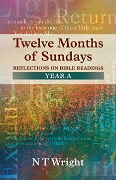 portada Twelve Months of Sundays Year a - Reflections on Bible Readings (Relections on Bible Readings) (en Inglés)