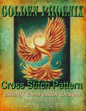portada Golden Phoenix Cross Stitch Pattern (en Inglés)