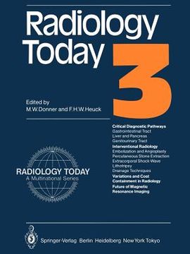 portada radiology today: 3 (en Inglés)
