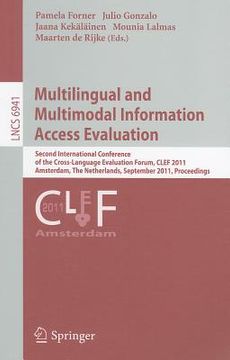 portada multilingual and multimodal information access evaluation