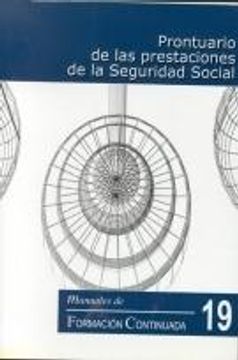 portada Prontuario de las Prestaciones de la Seguridad Social (in Spanish)