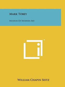 portada mark tobey (en Inglés)