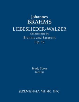 portada Liebeslieder-Walzer, Op. 52: Study Score (in German)
