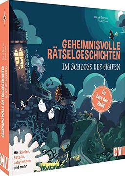 portada Rätselbuch Kinder? Geheimnisvolle Rätselgeschichten: Im Schloss des Grafen. Interaktive Beschäftigung für Kinder. (in German)
