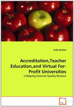 portada Accreditation,Teacher Education,and Virtual For- Profit Universities: Critiquing External Quality Reviews