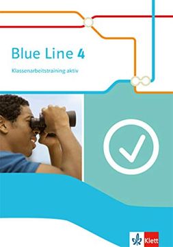 portada Blue Line 4: Klassenarbeitstraining Aktiv mit Multimedia-Cd 8. Schuljahr (Blue Line. Ausgabe ab 2014)