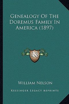 portada genealogy of the doremus family in america (1897) (in English)