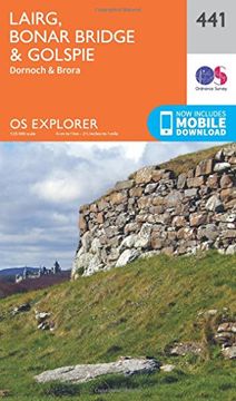 portada Lairg, Bonar Bridge and Golspie (OS Explorer Active Map)