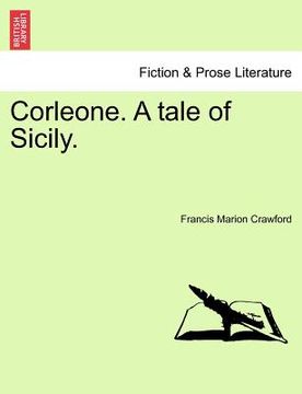 portada corleone. a tale of sicily. (in English)