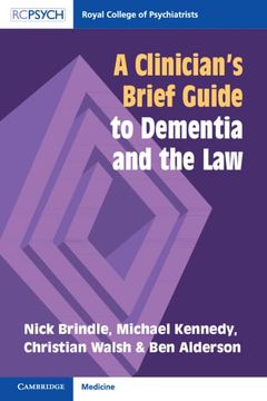 portada A Clinician's Brief Guide to Dementia and the law (in English)
