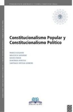 portada Constitucionalismo popular y constitucionalismo político