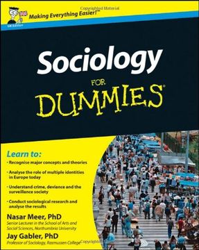 portada Sociology For Dummies (en Inglés)