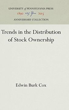 portada Trends in the Distribution of Stock Ownership (en Inglés)