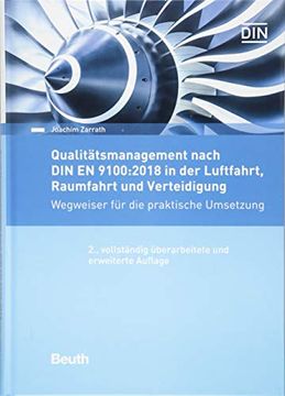 portada Qualitã¤Tsmanagement Nach din en 9100: 2016 in der Luftfahrt, Raumfahrt und Verteidigung -Language: German