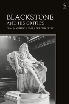 portada Blackstone and His Critics (en Inglés)