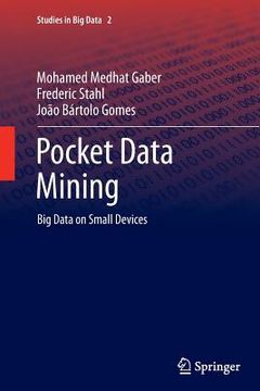 portada Pocket Data Mining: Big Data on Small Devices (en Inglés)