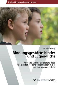 portada Bindungsgestörte Kinder und Jugendliche