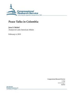 portada Peace Talks in Colombia (in English)