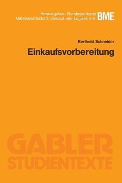 portada Einkaufsvorbereitung (in German)
