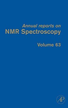 portada Annual Reports on nmr Spectroscopy, Vol. 63 (en Inglés)
