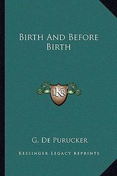 portada birth and before birth (en Inglés)