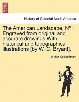 portada the american landscape, n i engraved from original and accurate drawings with historical and topographical illustrations [by w. c. bryant]. (en Inglés)