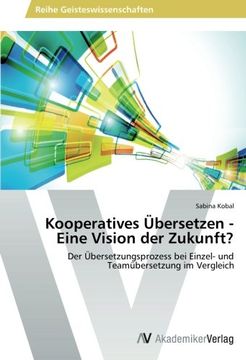 portada Kooperatives Übersetzen - Eine Vision der Zukunft?