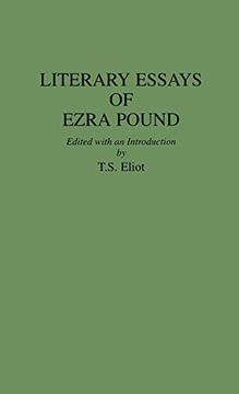 portada Literary Essays of Ezra Pound (en Inglés)