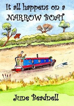 portada It All Happens on a Narrow Boat (en Inglés)