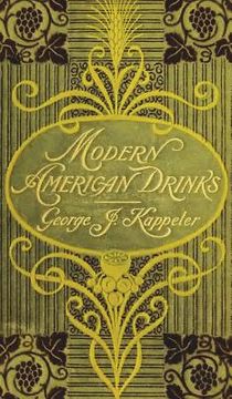 portada Modern American Drinks 1895 Reprint (en Inglés)