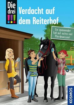 portada Die Drei! , Verdacht auf dem Reiterhof (in German)