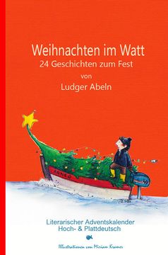 portada Weihnachten im Watt: 24 Geschichten zum Fest / Literarischer Weihnachtskalender in Hoch- und Plattdeutsch