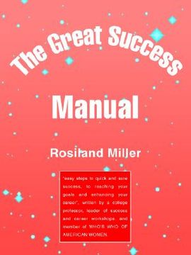 portada the great success manual (en Inglés)