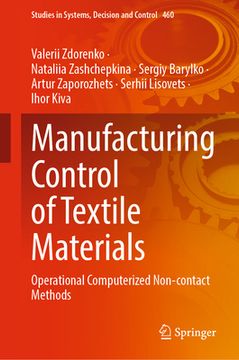 portada Manufacturing Control of Textile Materials: Operational Computerized Non-Contact Methods (in English)