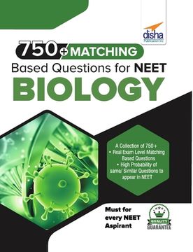 portada 750+ Matching Based Questions for NEET Biology (en Inglés)