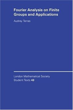 portada Fourier Analysis on Finite Groups and Applications Paperback (London Mathematical Society Student Texts) 