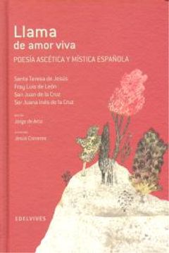 portada Llama de amor viva (Poesía ascética y mística española) (Adarga)