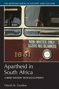 portada Apartheid in South Africa: A Brief History with Documents (Bedford Series in History and Culture)