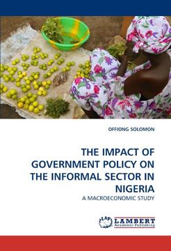 portada the impact of government policy on the informal sector in nigeria (en Inglés)