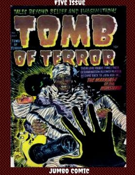 portada Tomb of Terror Five Issue Jumbo Comic (en Inglés)